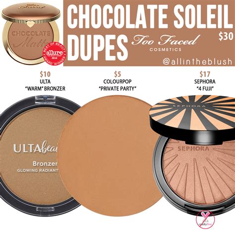 givenchy healthy glow bronzer dupe|chocolate soleil bronzer dupes.